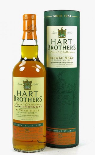 Littlemill 1989, 25 Year Old, 1st Fill Sherry Butt, Cask 1253 - Hart Brothers