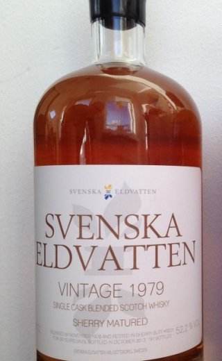 Svenska Eldvatten Vintage 1979 Sherry Matured 